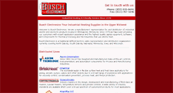 Desktop Screenshot of buschelectronics.com