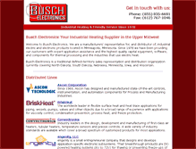Tablet Screenshot of buschelectronics.com